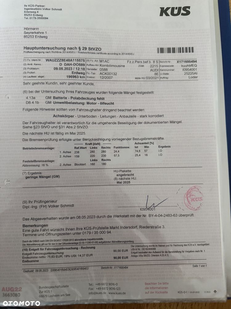 Audi A4 Avant 3.0 TDI DPF quattro - 33