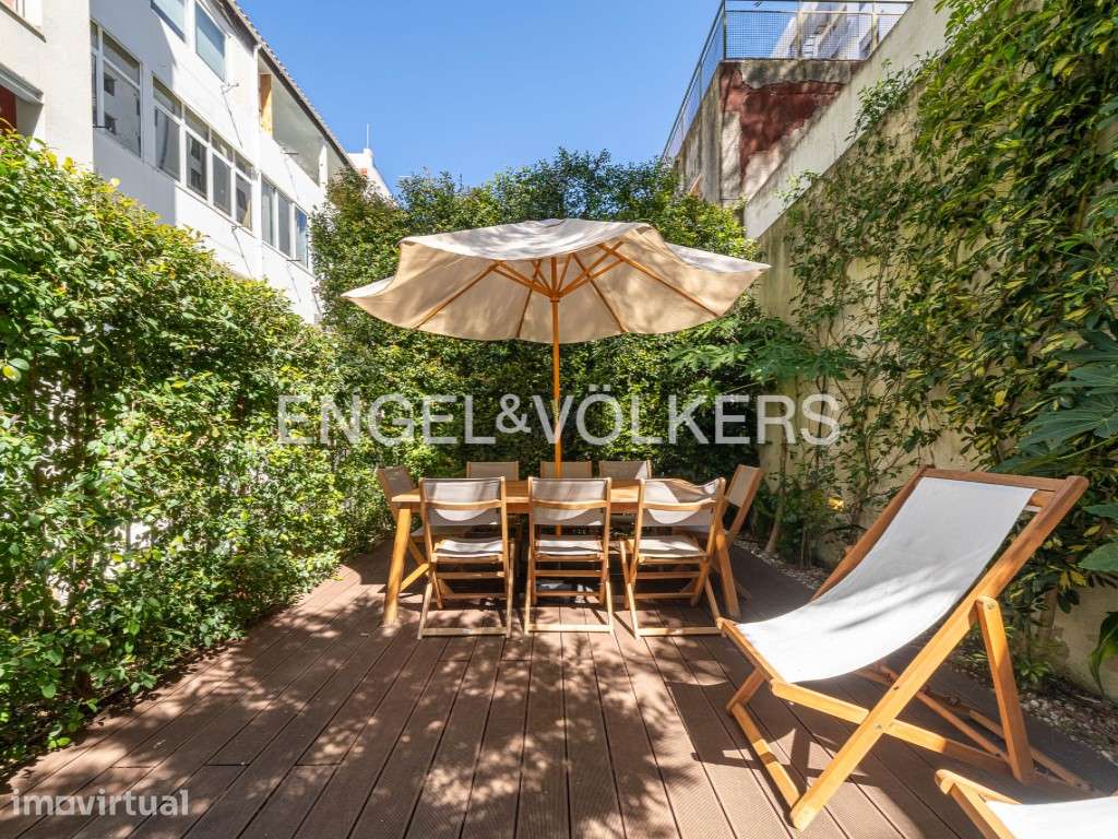 Apartamento T2 com jardim privado em Estefânia - Grande imagem: 2/29