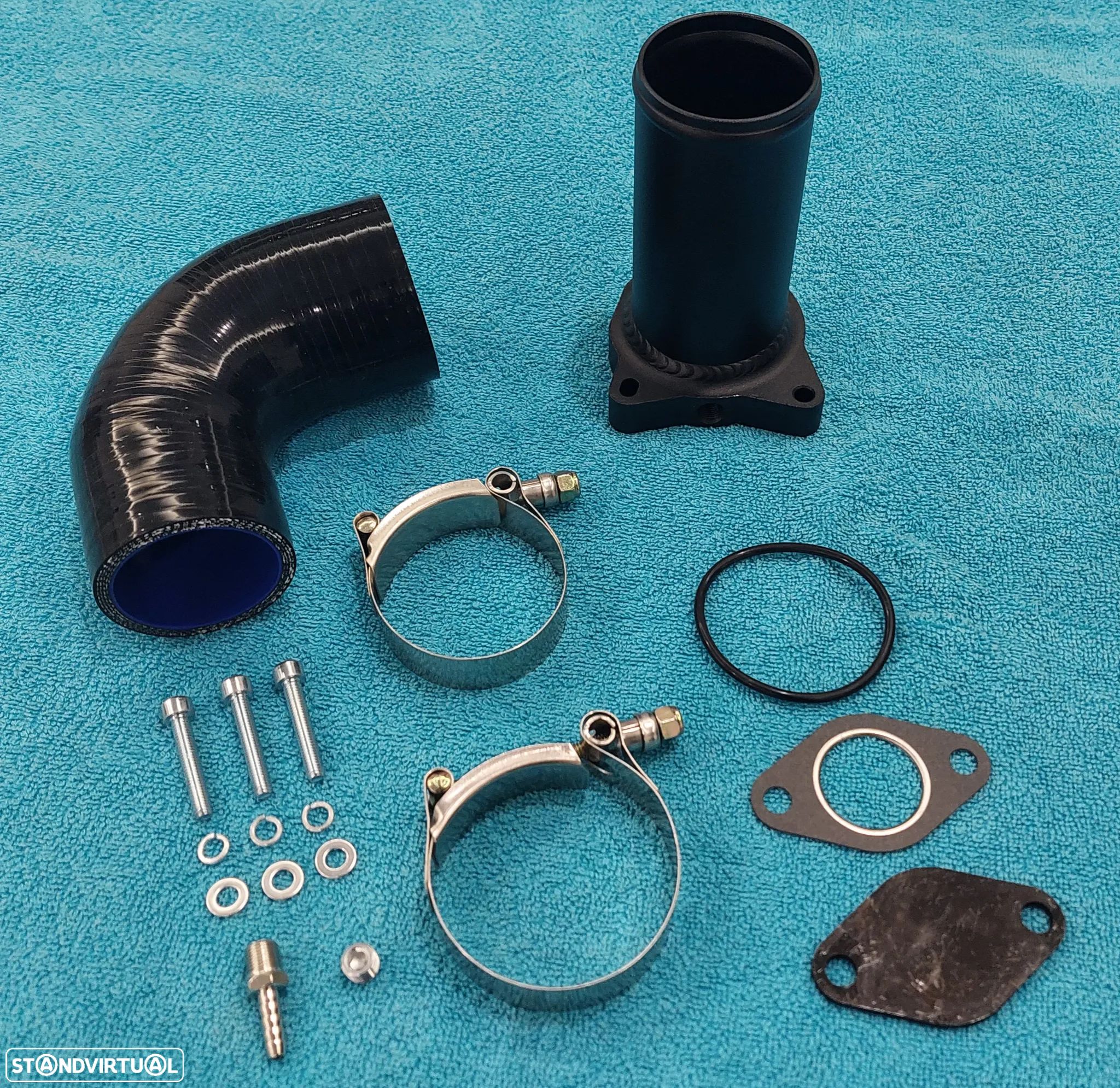 Kit Anulação Supressor EGR Audi A4 B6 - 57mm preto - 1
