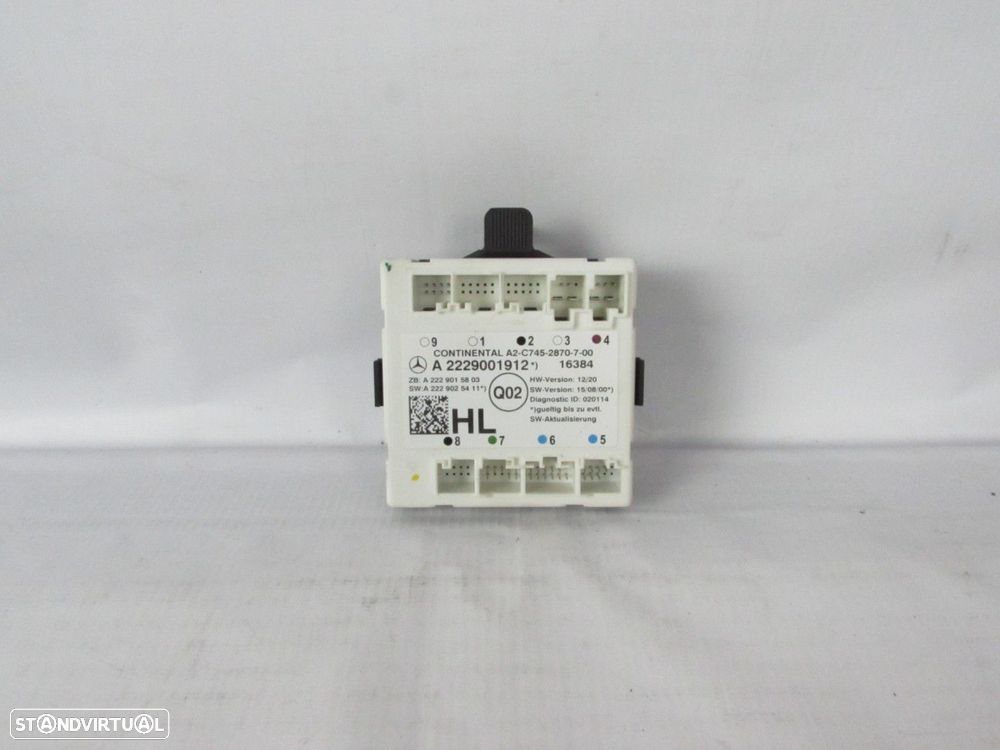 MODULO PORTA Esquerdo/Trás Seminovo/ Original MERCEDES-BENZ C-CLASS (W205)/MERCE... - 1