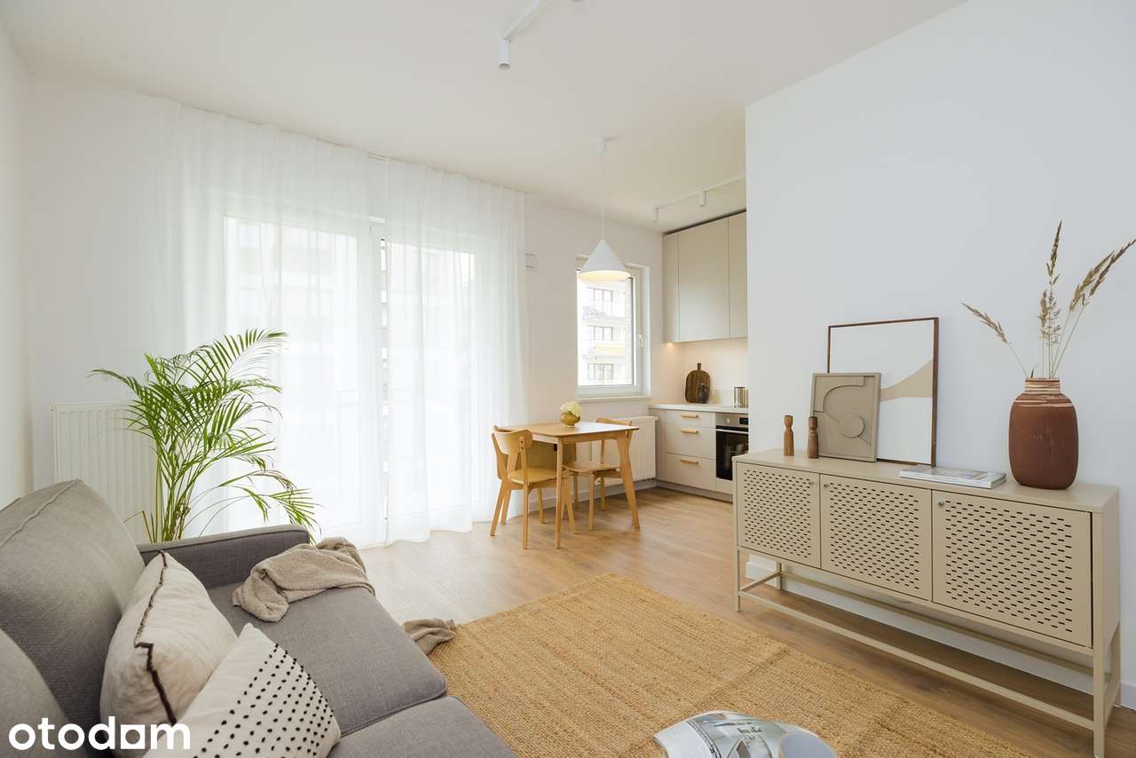 Praga Płd I 2 pokoje | Balkon | Umeblowane | 0% PROWIZJI
