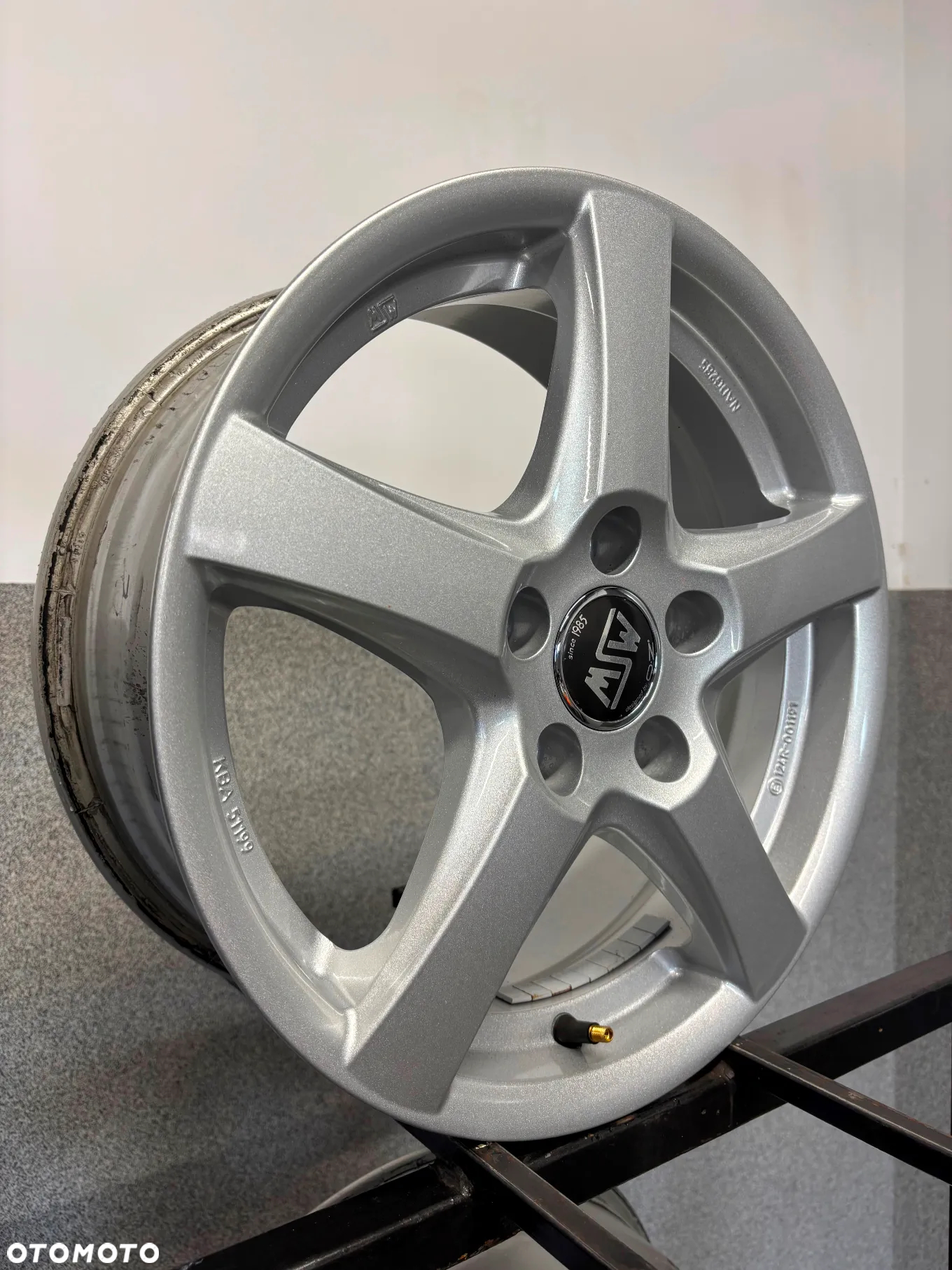 4 FELGI ALU. AUDI A4, VW ARTEON, NEW BEETLE, PASSAT B6,B7,B8,CADDY,TOURAN,SKODA OCTAVIA 2,3 16'' 6,5J ET41 GESIGNED by O.Z.  MSW 78 - 6
