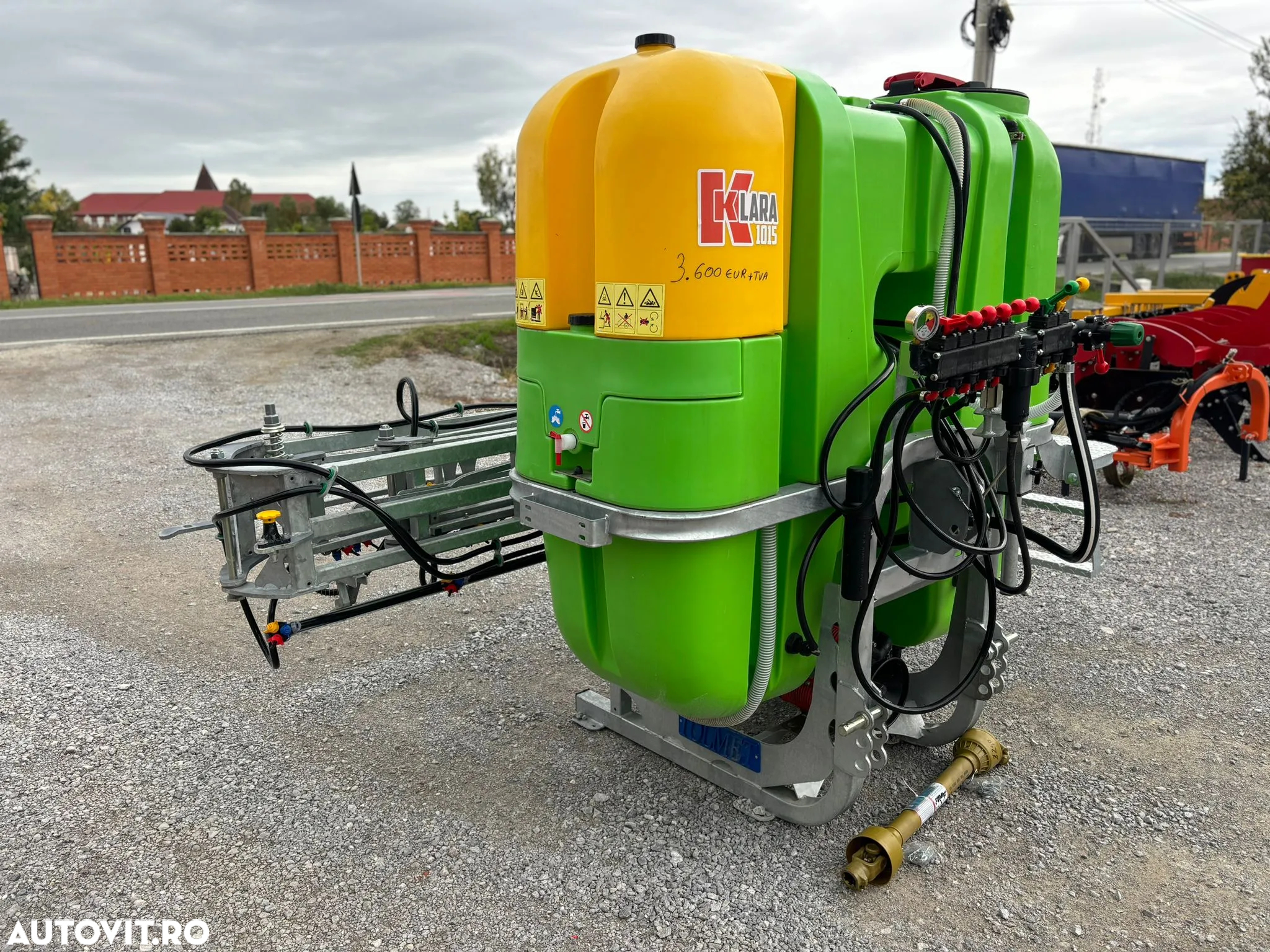 TOLMET TOLMET Instalatie de erbicidat Klara 1000L/15M - 8