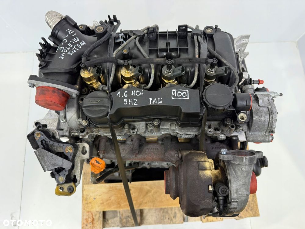 SILNIK 9HZ Peugeot 1007 308 3008 407 5008 1.6 HDI 109KM diesel kompletny - 3