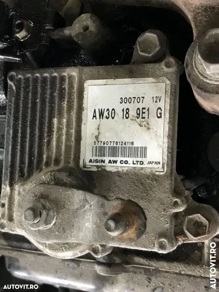 Cutie automata 6 trepte mazda cx7 2.3 turbo benzină tractiune fată - 5