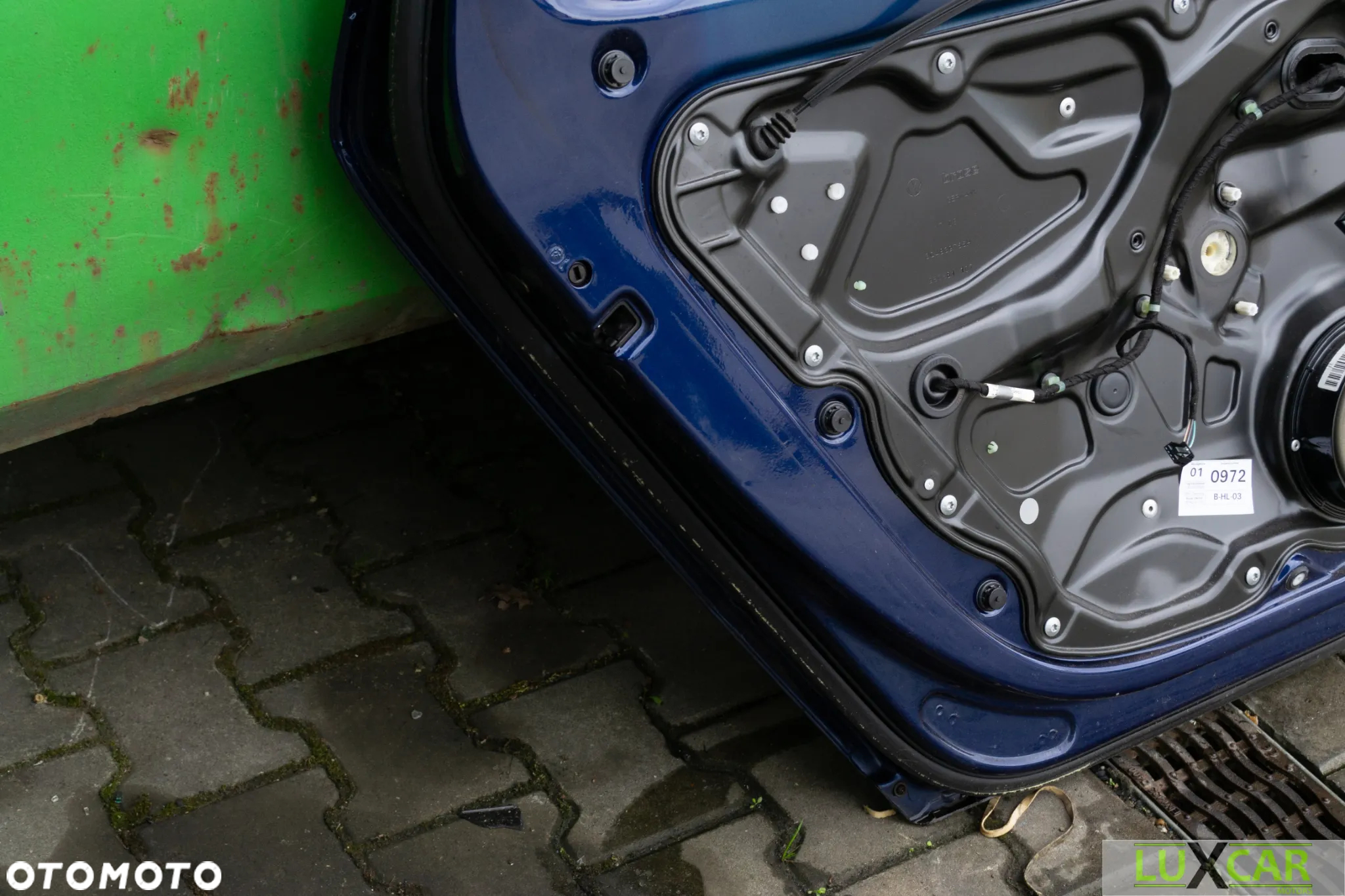 VW PASSAT B6 KOMBI DRZWI LEWE TYŁ TYLNE KOLOR LD5Q GORLICE RZ3/40 - 10