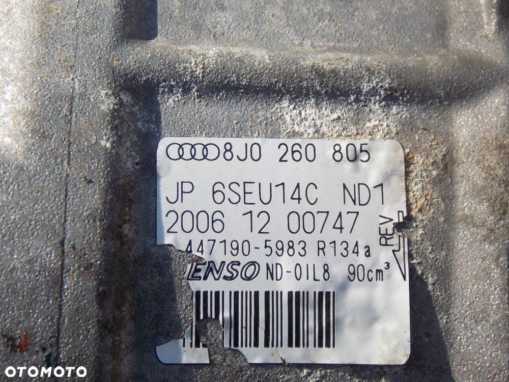 sprężarka klimatyzacji audi a3 8p tt golf v 3.2 vr6447190-5983 8J0260805 - 2