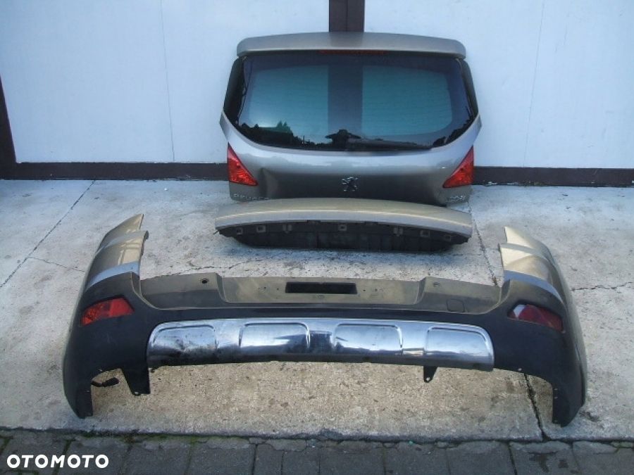 PEUGEOT 3008 I TYŁ ZDERZAK TYLNY - 8