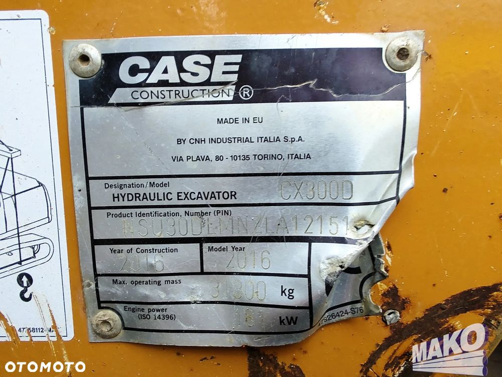 Case CX300D - 15