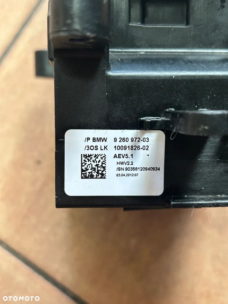 BMW F01 F07 10 F11 X3 F25 LEWAREK ZMIANY BIEGÓW AUTOMAT 9260972 - 3