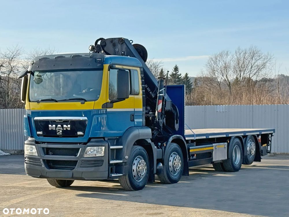 MAN TGS 32.440* Platforma 7,20m + HIAB 322 E - 7 HIPRO + PILOT * STAN BDB - 4