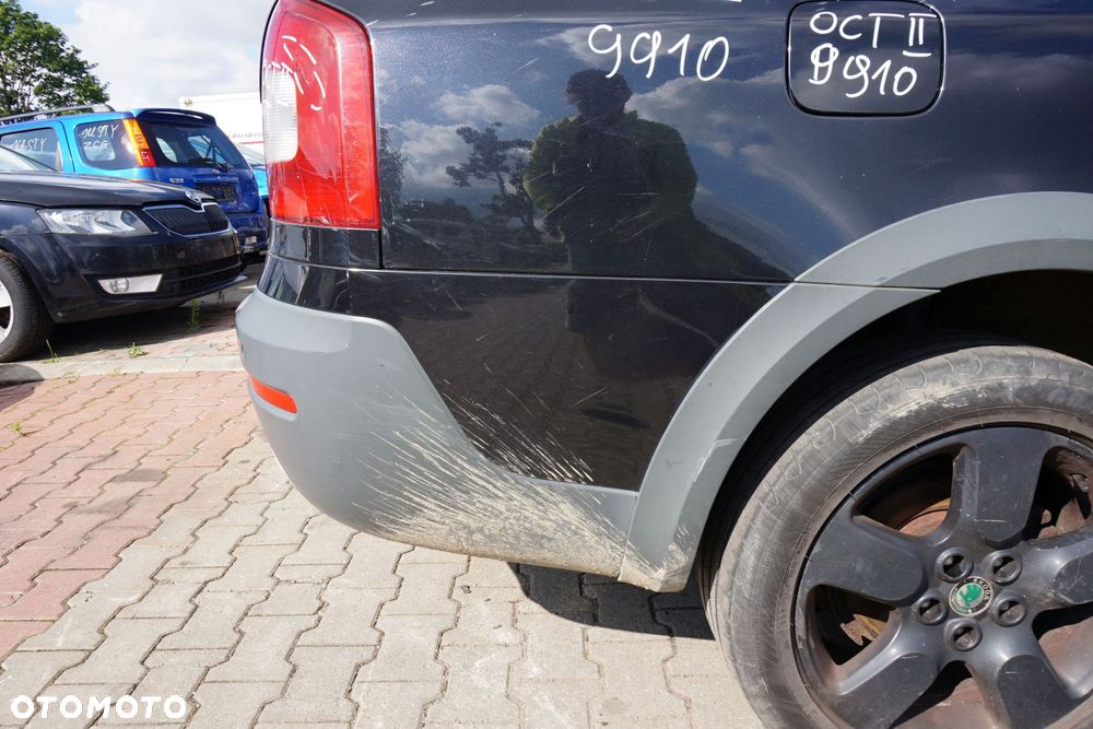 ZDERZAK TYLNY PDC OCTAVIA II 1Z5 LIFT KOMBI 9910 PDC SCOUT CZARNY SKODA 2008-2013 - 3
