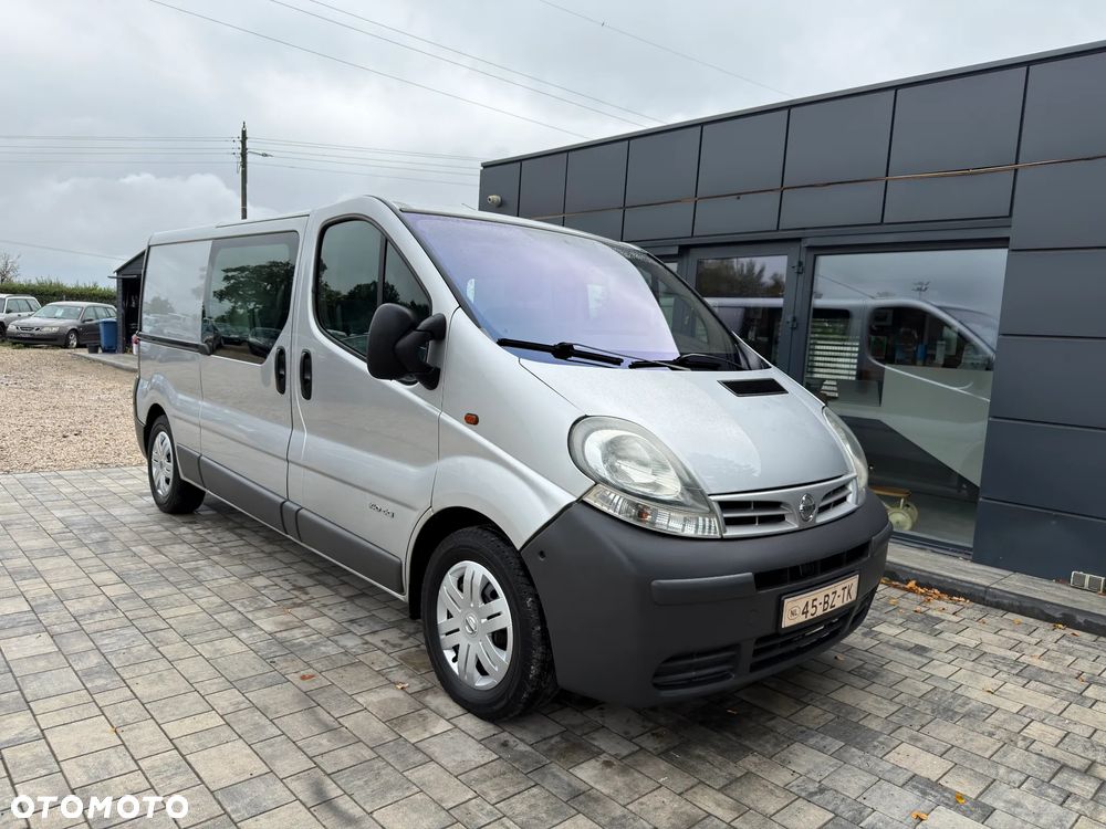 Renault Trafic 2.5 Diesel Brygadówka L2H1 Long Długi 5 Osobowy Klimatyzacja Gwarancja Kredyt - 13
