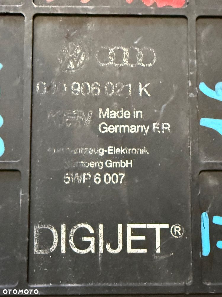 Sterownik Silnika ECU Komputer Volkswagen Golf 2 II 1.6 030906021K - 2