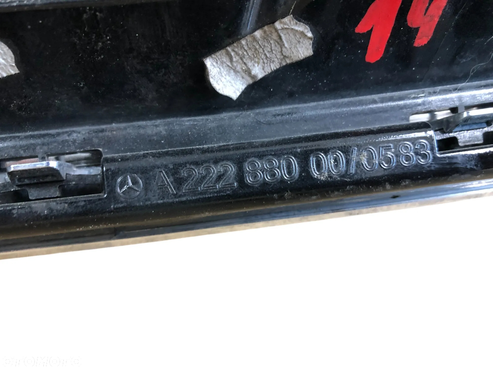 Atrapa Grill Kratka Mercedes S-Klasa W222 A22288000 (2013–2020) -Wysyłka Montaż - 6