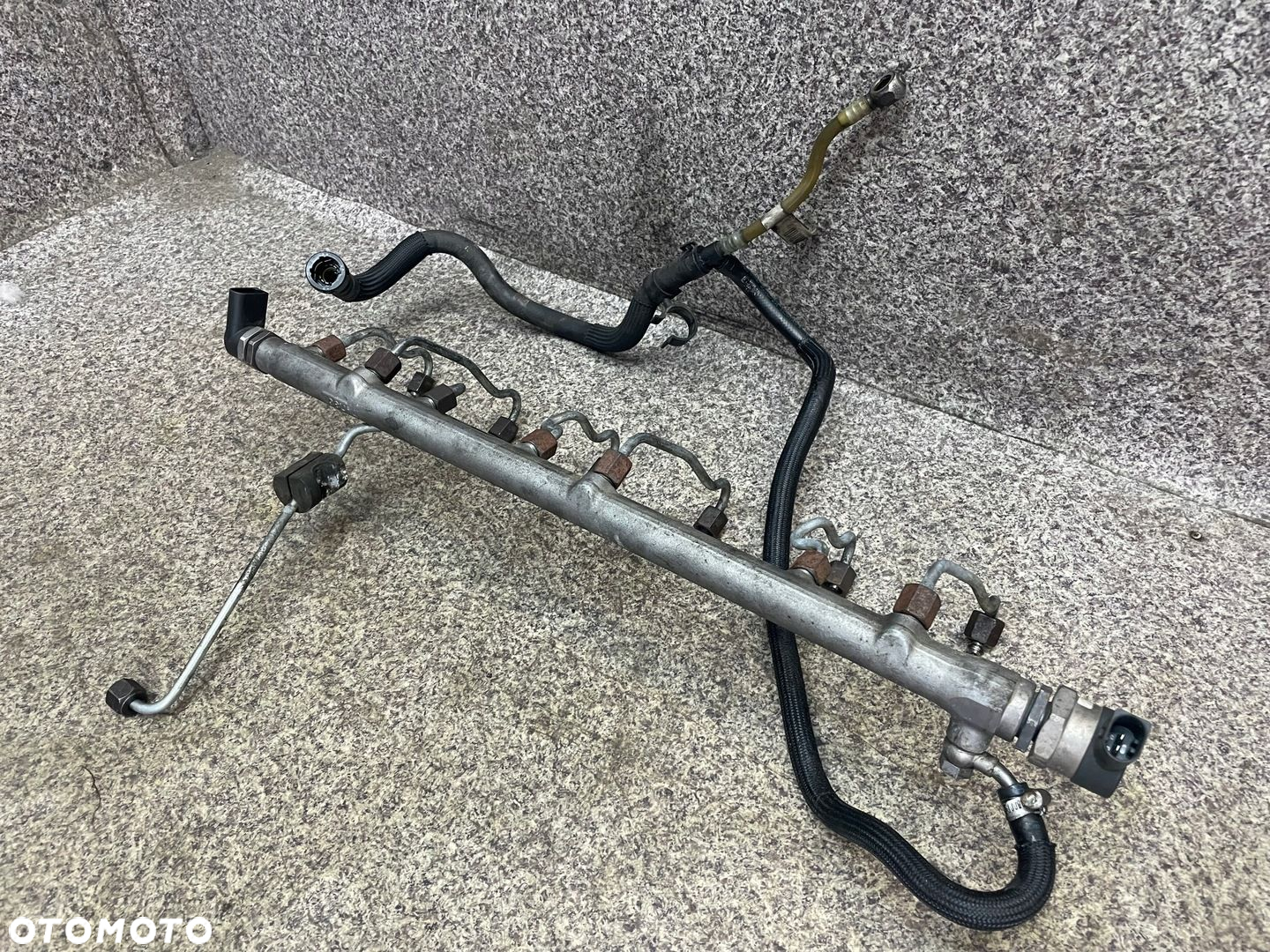 Czujnik regulator paliwa listwa wtryskowa BMW X5 E70 3.0 D 3.5 D M57 ORG - 2
