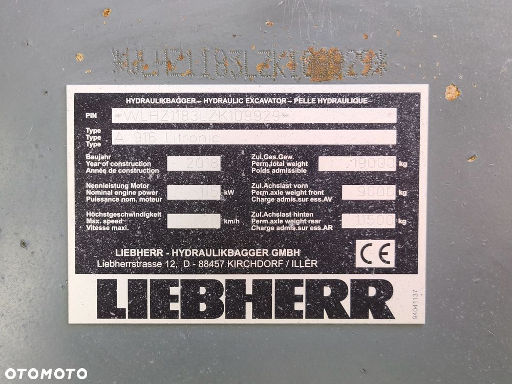 Liebherr A916 Litronic - 11