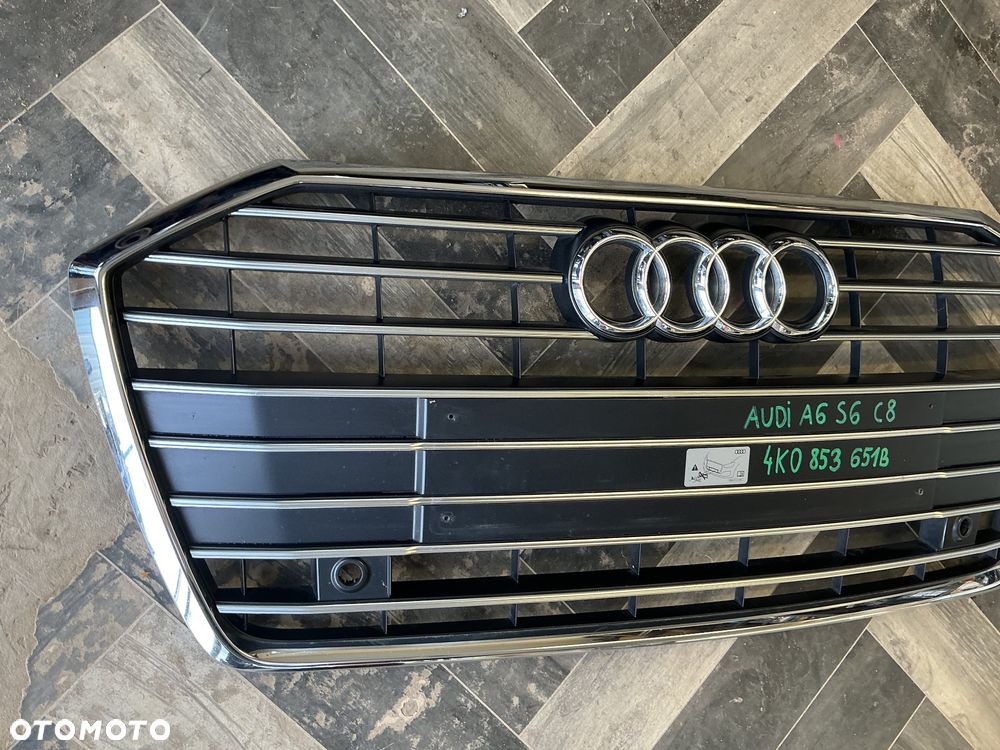 AUDI A6 S6 C8 4K0853651B GRILL ATRAPA - 3