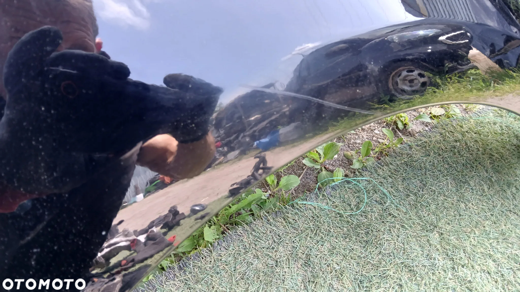 Ford Fiesta MK8 17- błotnik prawy przód czarny - 4
