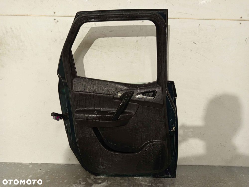 + DRZWI TYŁ TYLNE LEWE OPEL MERIVA B 2 II Z30V ZIELONE - 5