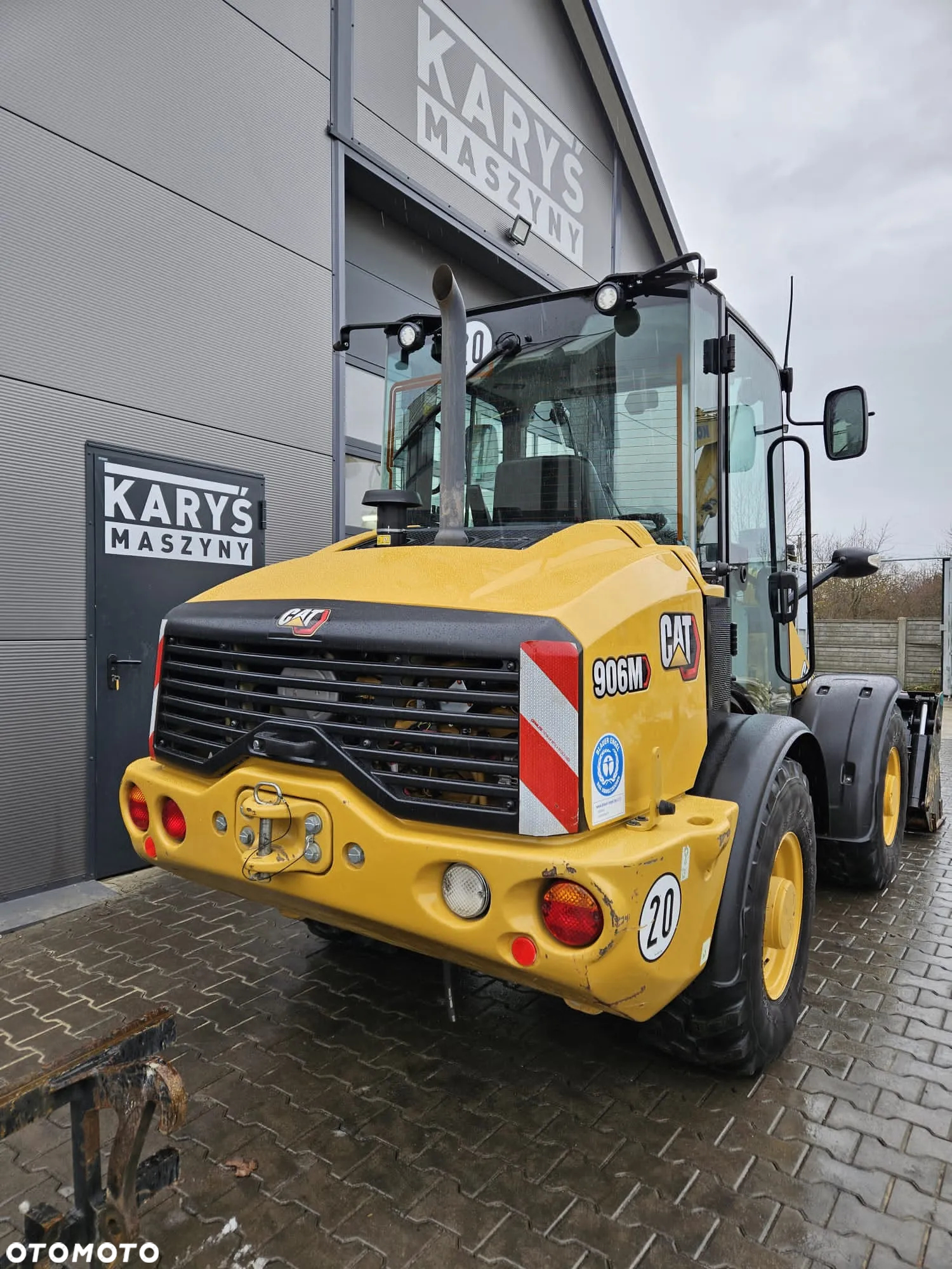 Caterpillar ŁADOWARKA KOŁOWA CAT CATERPILLAR 906 906M 907 908 2021R PŁUG ŚNIEŻNY - 17