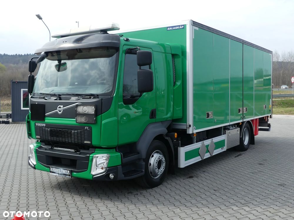 Volvo FL 16.250 / EURO 6 / KONTENER + WINDA / OTWIERANY BOK / - 1