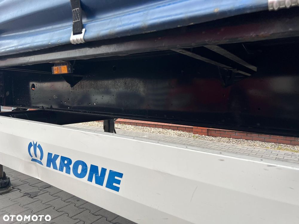 Krone firanka plandeka 2014 osie saf dach i boki zsuwane stan perfekcyjny wron-pol - 20