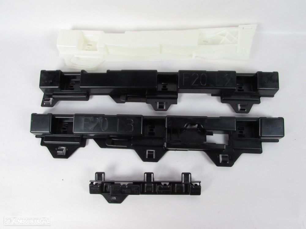 Conjunto Régua Fixação Embaladeira - Pack M Esquerdo Novo/ Original BMW 1 (F20)... - 1