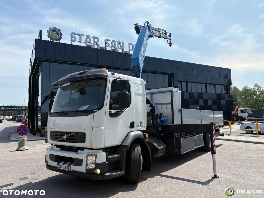 Volvo FE 240 4x2 HMF 1560 K3 HDS Żuraw Rotator Crane Kran - 5