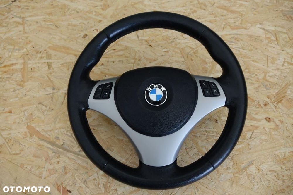 KIEROWNICA SKÓRA SKÓRZANA MULITIFUNKCYJNA  BMW 3 E90