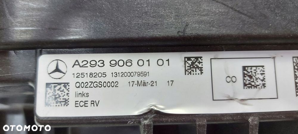 MERCEDES EQC FULL LED LEWY PRAWY A293 REFLEKTOR - 7