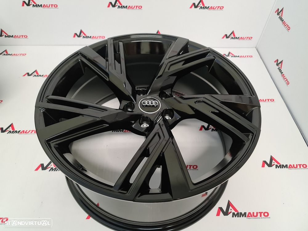 Jantes Audi RS6 2020 Preto Brilho 20 - 5