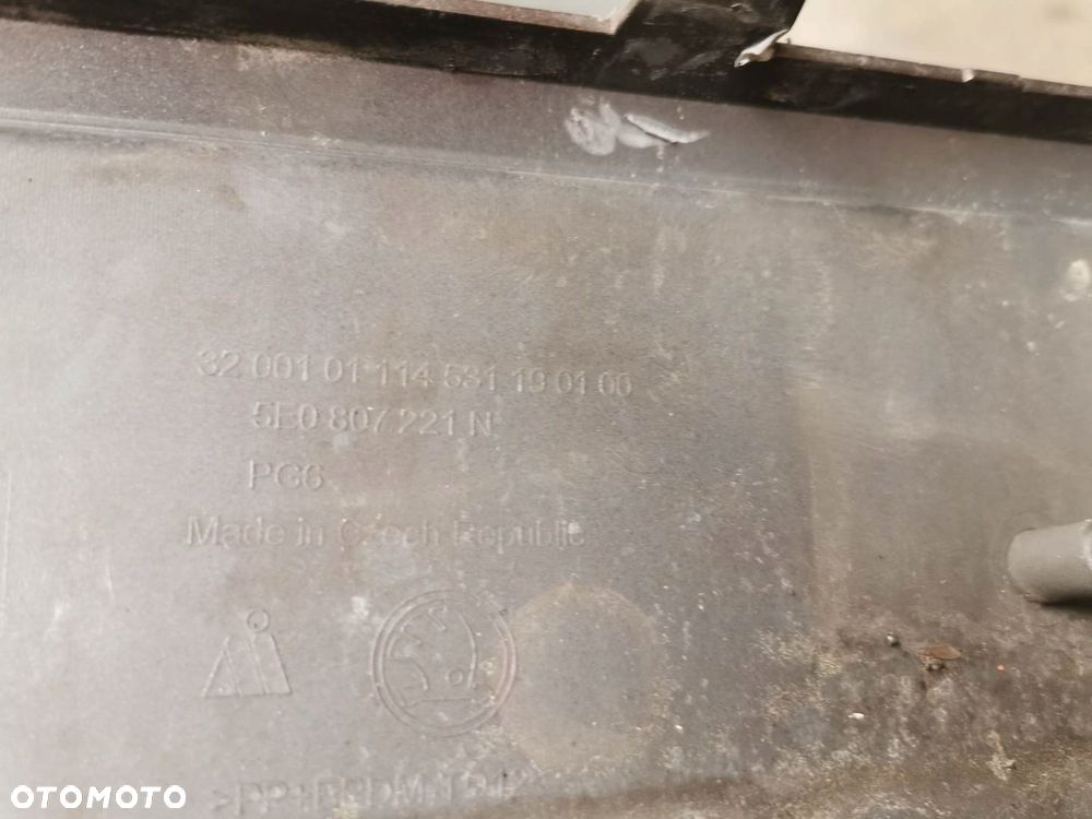 ZDERZAK PRZÓD SKODA OE OCTAVIA III FL 5E0807221N - 8
