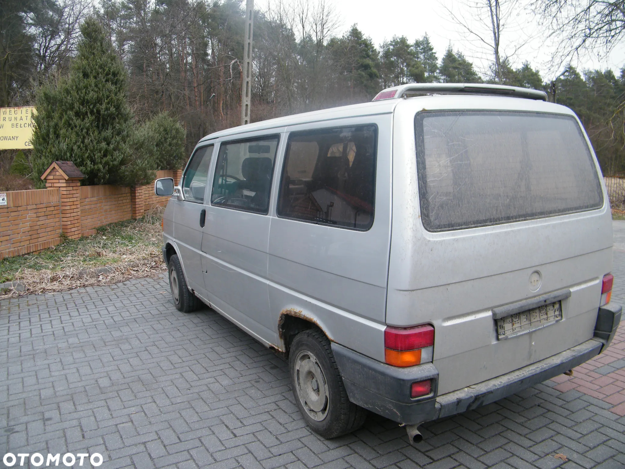 VW Transporter T4 2.4 D 78KM silnik AAB skrzynia CRN lakier LL7D - 8