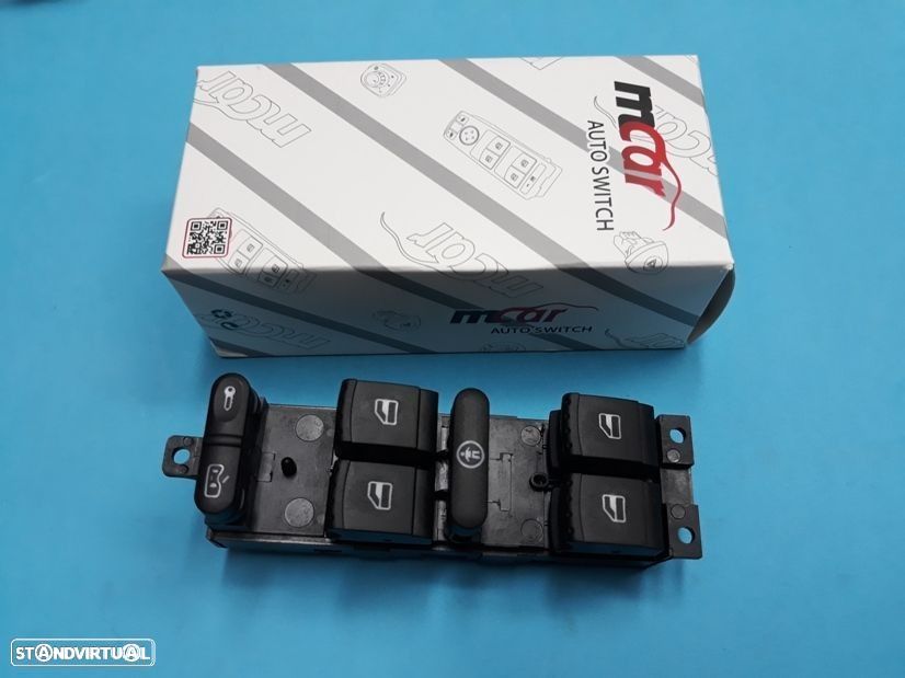 Comando interruptor botão dos vidros vw Golf IV  Bora  Passat  Jetta  NOVO - 1