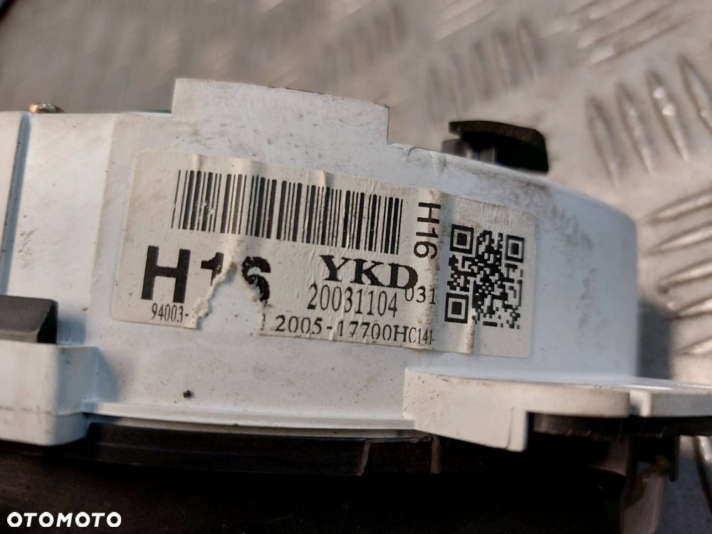 LICZNIK ZEGARY HYUNDAI MATRIX I 2005-17700HC141 - 4