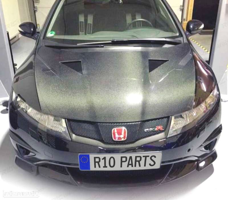 CAPÔ HONDA CIVIC R MUGEN 06- CARBONO - 2