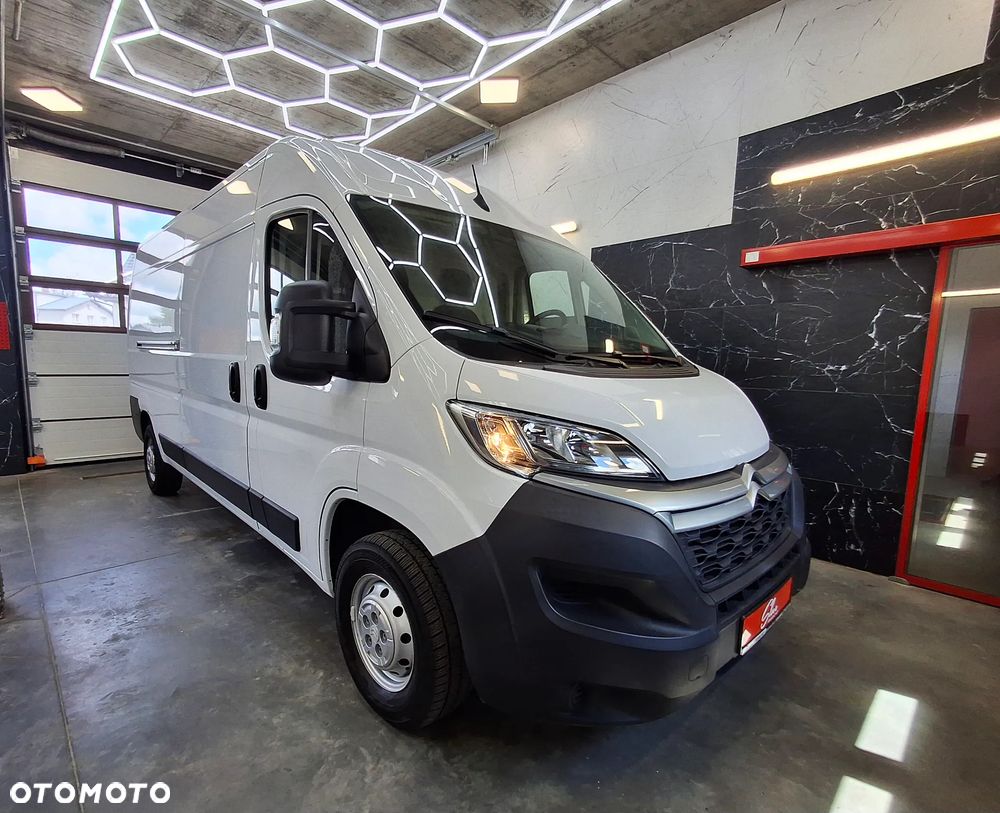 Citroën Jumper L3H2 Lift 2021 Rok 83.797 Tyś Km Blaszak Furgon Hak Kamera Cofania Nawigacja TomTom 3 Miejsca Tempomat - 2