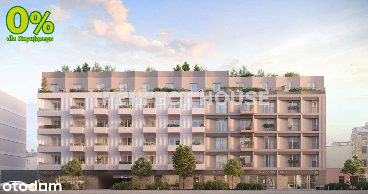 Nowa kawalerka 31,34 m² | Balkon + loggia | 4 p