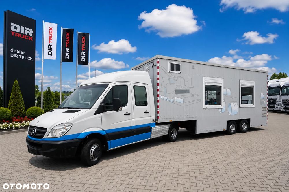 Mercedes-Benz 518 + NACZEPA VELDHUIZEN P33-4 Ala Kamper - 3