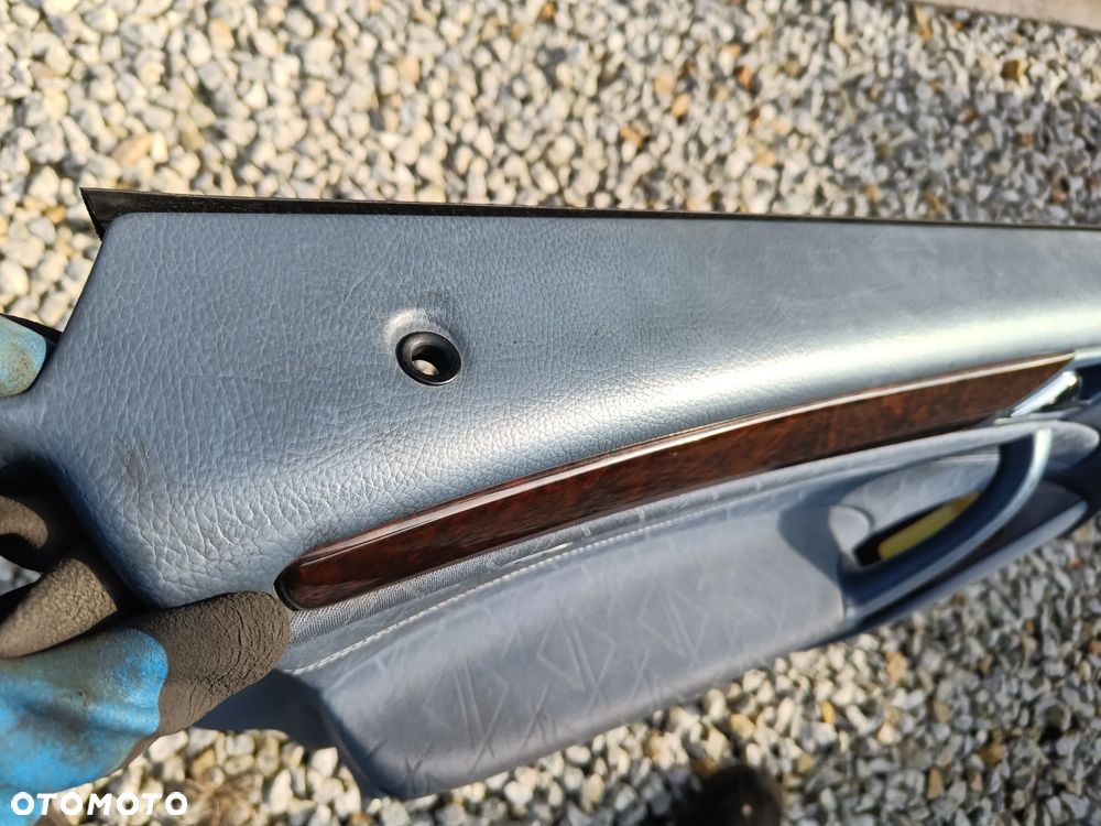 MERCEDES W203 BOCZEK TAPICERKA LEWY PRZÓD PRZEDNI EUROPA Niebieski - 14