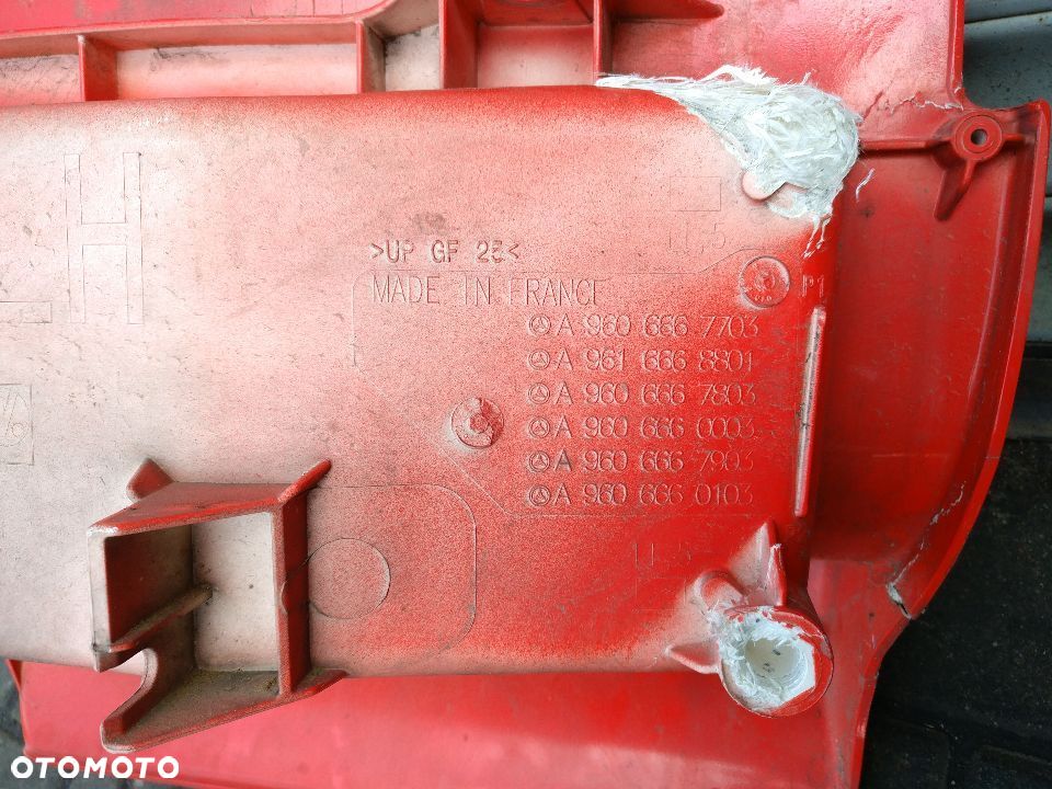 Stopnica górna lewa Antos Arocs Actros MP4 9606667703 - 6