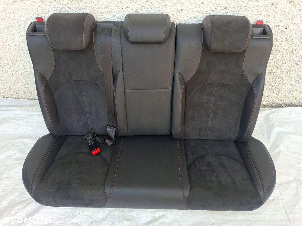 Seat Leon 5F FR Fotele Kanapa Komplet SKÓRA ALCANTARA BOCZKI DRZWI - 10