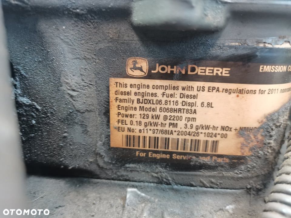 Silnik John Deere {6068HRT83A} - 13
