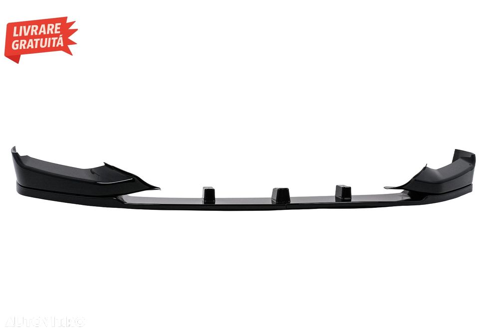 Prelungire Bara Fata Negru Lucios BMW Seria 5 G30 G31 LCI (07.2020-up) M Sport Des- livrare gratuita - 2