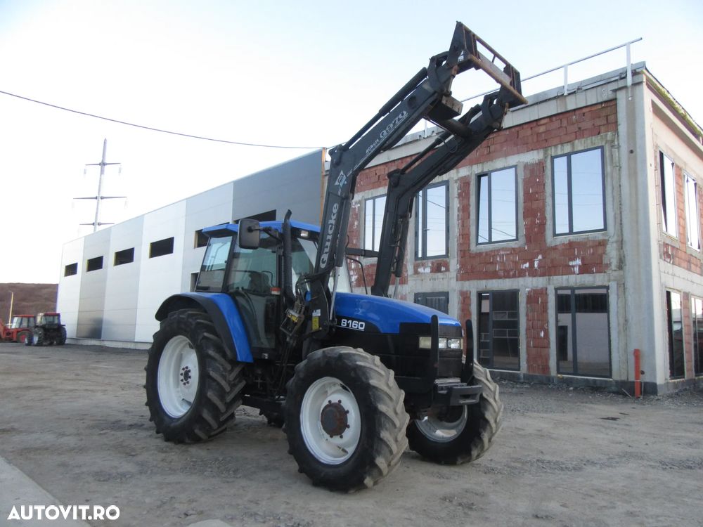 New Holland 8160 cu incarcator frontal - 13