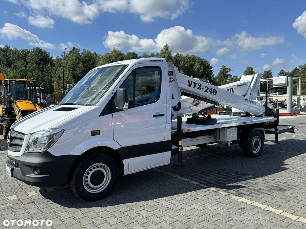 Mercedes-Benz Sprinter Zwyżka Podnośnik Koszowy VERSALIFT VTX-240 UDT - 10