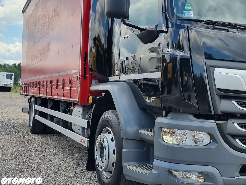 DAF LF 18.260‼️Skrzynia 20 palet‼️8.1 dł Firanka 2 strony‼️Tył drzwi I właściciel‼️ - 6