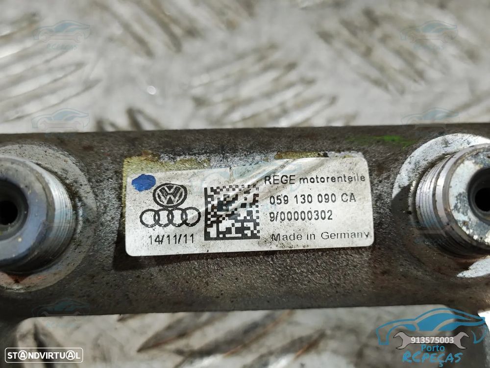 Reguas de Injeção Audi - Motor CDU / CDUC 3.0 TDI V6 24v - 059130089BS | 059130090CA - A7 Q7 A5 A6 Réguas Injecção - 3