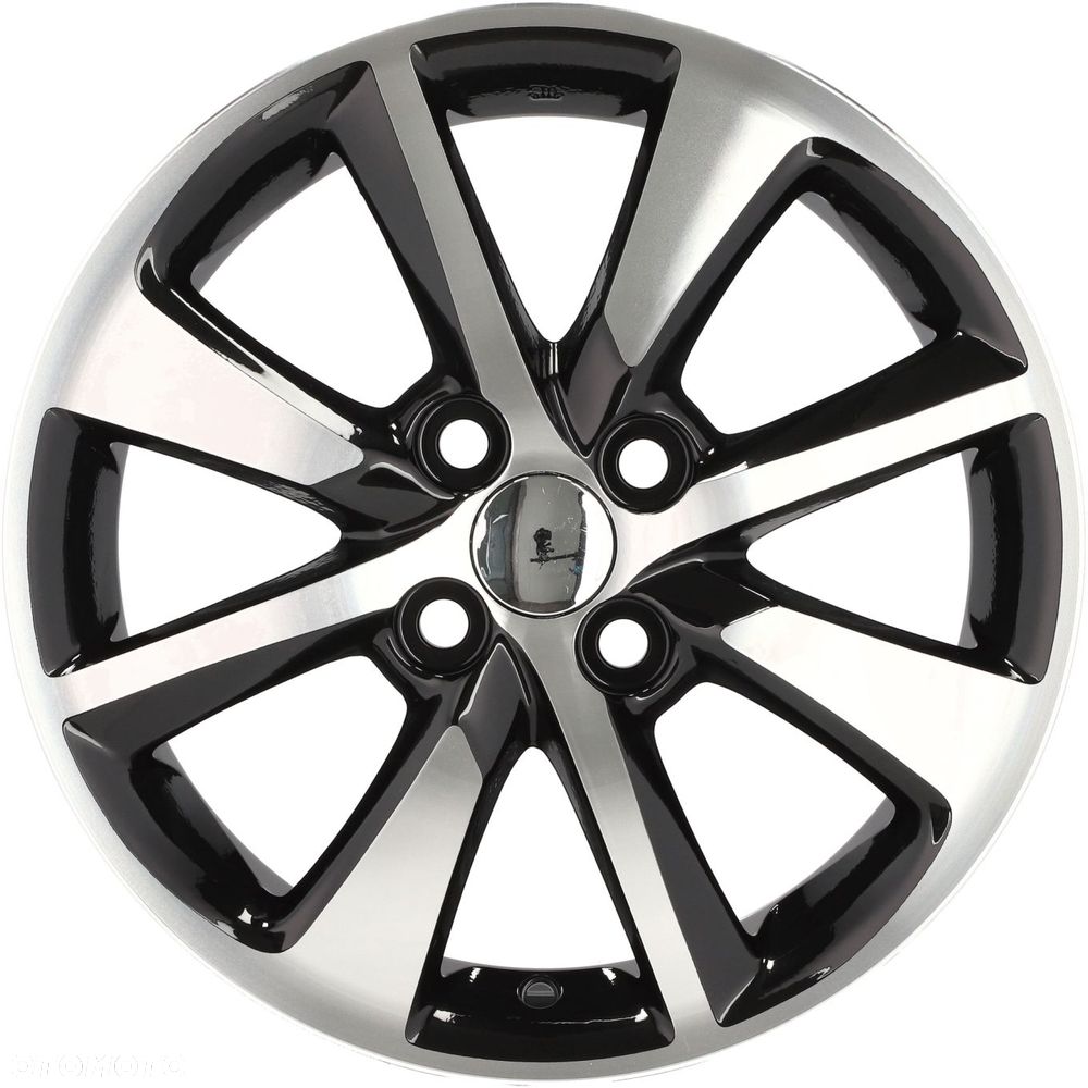 4x Felgi 15 TOYOTA Aygo Corolla E110 E120 Yaris IQ KIA Picanto RIO Stonic I20 - 55504 - 7